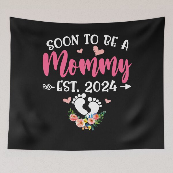 Item preview, Soon To Be Mommy 2024 Expectant Mother Flower designed and sold by mainana78.