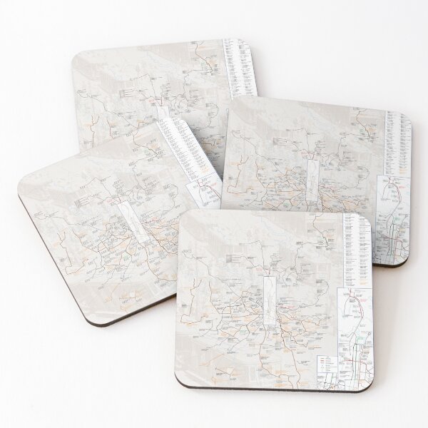 Item preview, Sydney Tramways – A Cartographic History  designed and sold by trainsandtrams.