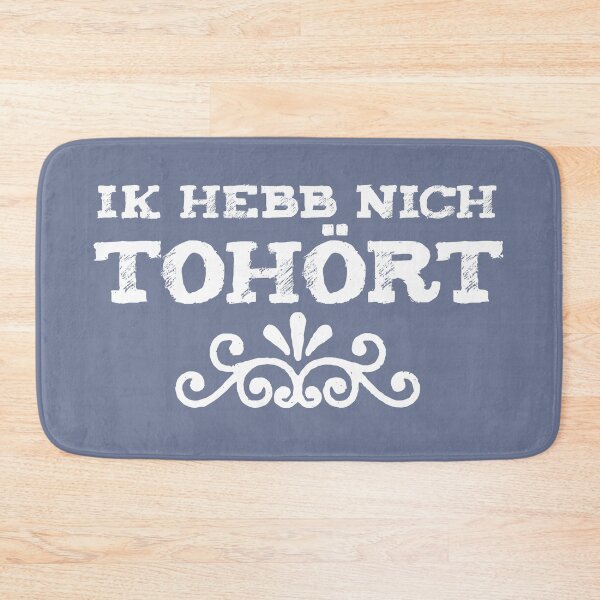 Item preview, I didn't listen to - I didn't listen to Low German designed and sold by FrechZeug.