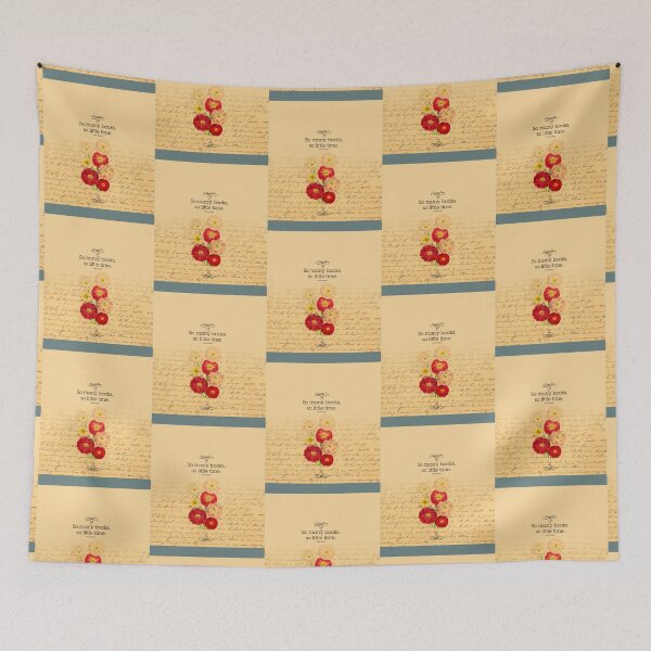 Item preview, Bucher Zitate Blumen Vintage Retro Armelloses Top designed and sold by EvelinaFong.
