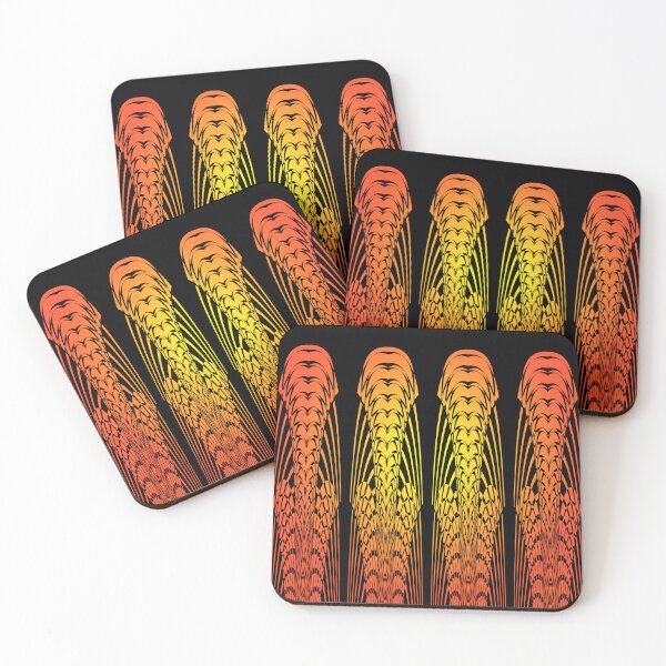 Item preview, art-deco style yellow and gold design designed and sold by mister-john.