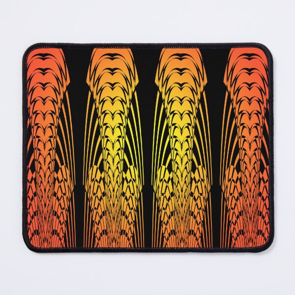 Item preview, art-deco style yellow and gold design designed and sold by mister-john.