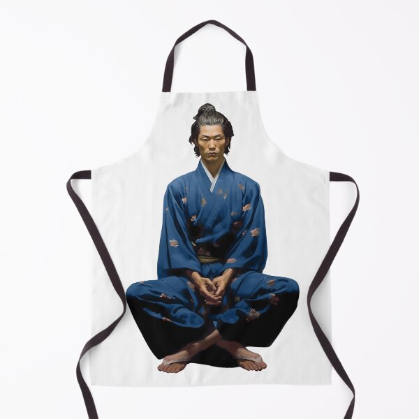 Item preview, Young samurai embracing the way of the sword designed and sold by BogatyrovaOlena.