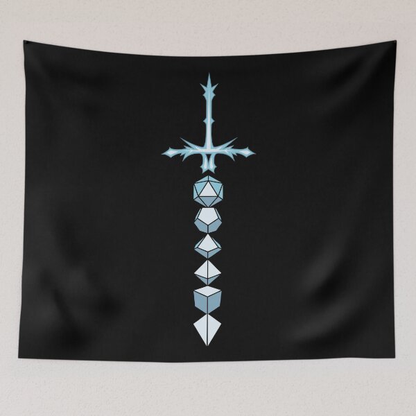 Item preview, Magical Ice Dice Sword Tabletop RPG designed and sold by pixeptional.