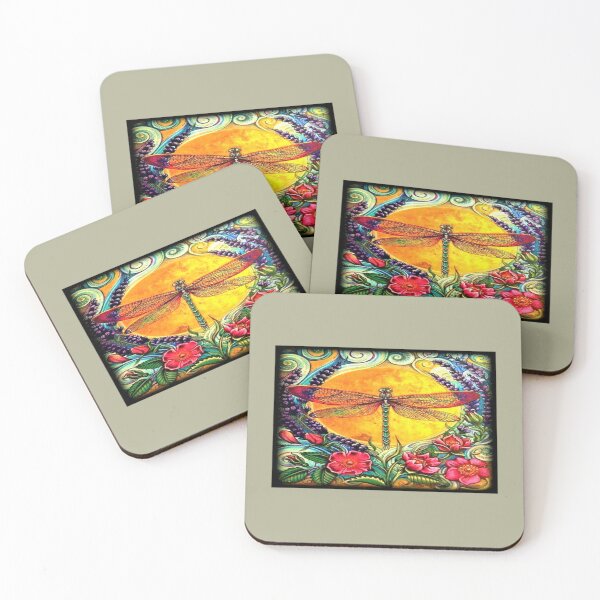 Item preview, DRAGONFLY SURREALISTIC ART   designed and sold by EvelinaFong.