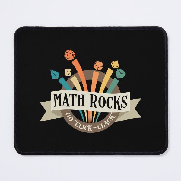 Item preview, Math Rocks Funny Dice designed and sold by pixeptional.