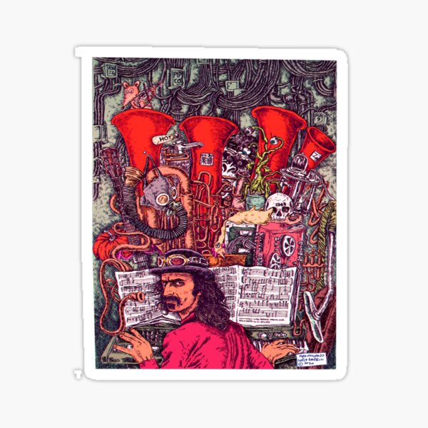 Frank Zappa Nr Sticker