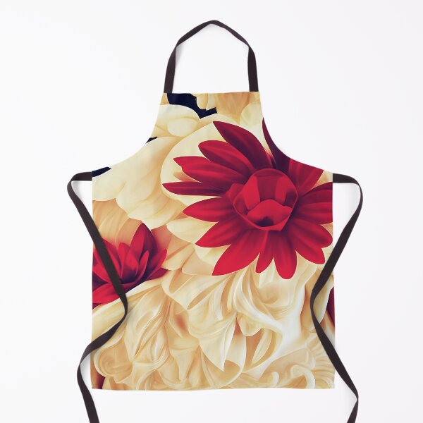 Item preview, Elegant Red Floral Relief designed and sold by Dana Roper.