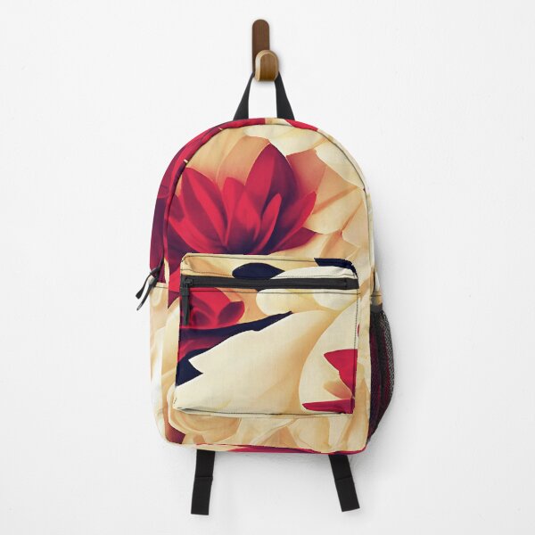 Item preview, Elegant Red Floral Relief designed and sold by Dana Roper.