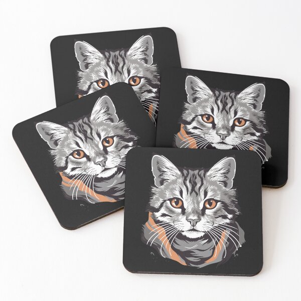 Item preview, The Therian Cat - art grey designed and sold by SGDesignonline.