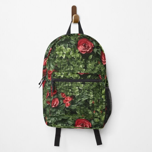 Item preview, Red Roses Pattern: Romantic Floral Splendor - Maixibilionoxis Vertical Garden Collection designed and sold by Maixibilionoxis.