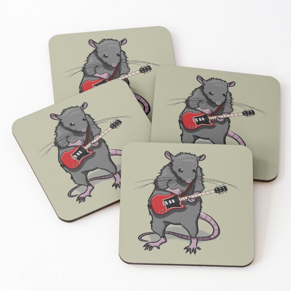 Item preview, Gitarrenratte   designed and sold by EvelinaFong.