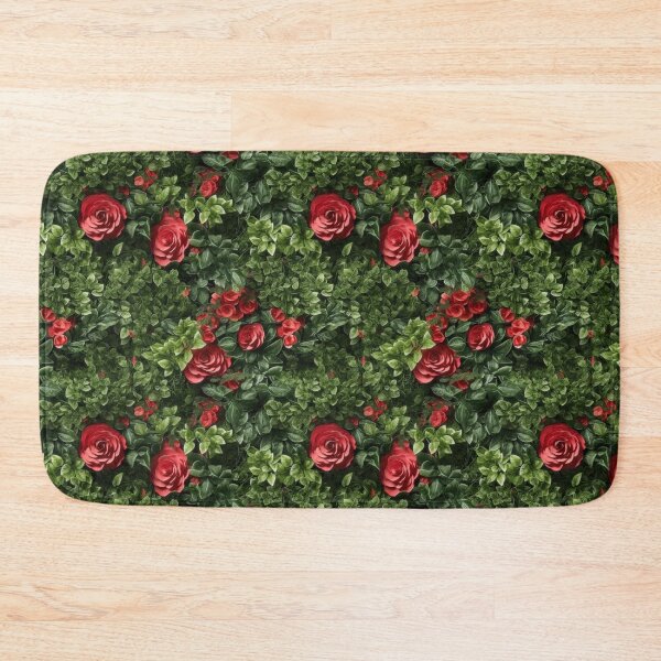 Item preview, Red Roses Pattern: Romantic Floral Splendor - Maixibilionoxis Vertical Garden Collection designed and sold by Maixibilionoxis.