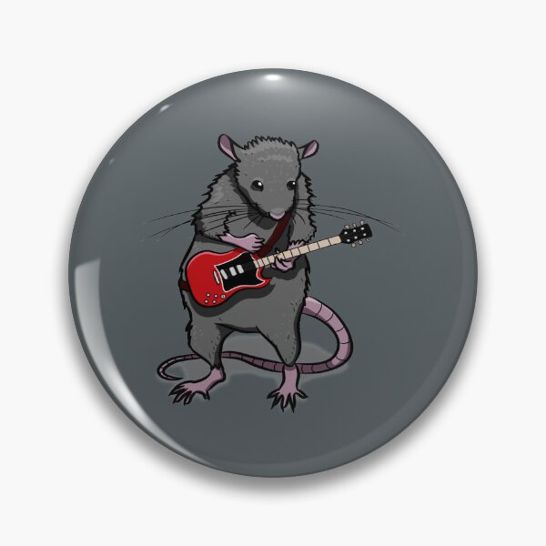 Item preview, Gitarrenratte   designed and sold by EvelinaFong.