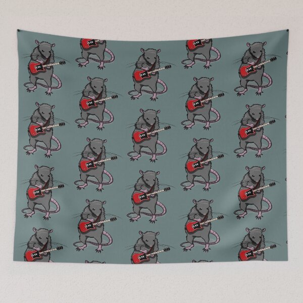 Item preview, Gitarrenratte   designed and sold by EvelinaFong.