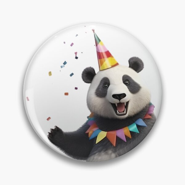 Artikelvorschau, PARTY TIER Panda-Partyhut entworfen und verkauft von Japanattis.