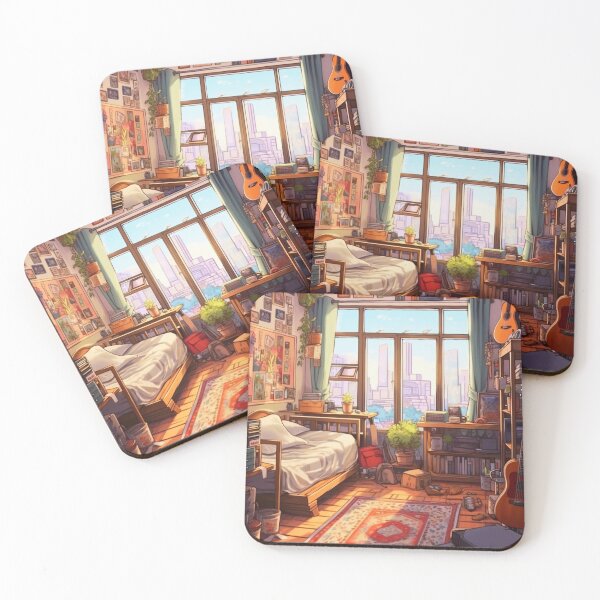 Item preview, Cozy study room designed and sold by RedCosmos-.