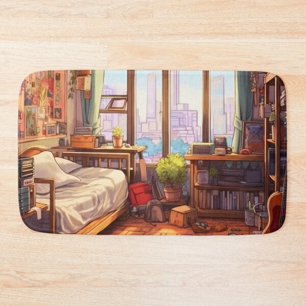 Item preview, Cozy study room designed and sold by RedCosmos-.