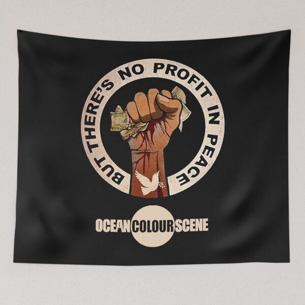 Item preview, No-Brainer Profit in Peace But There's Ocean Colour Scene designed and sold by SherondNCason.