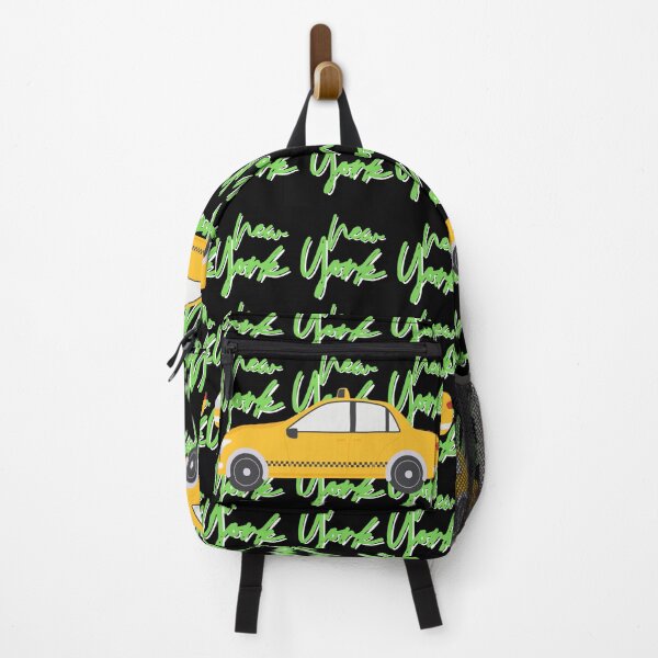 Item preview, New York Yellow Cab Aesthetic Art Piece - Light Green designed and sold by PunjabanJatti.