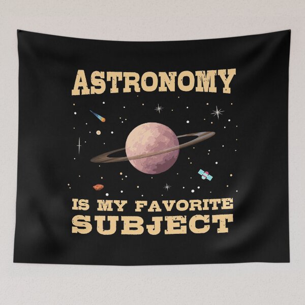 Item preview, Astronomy is my favorite subject, Planet Saturn designed and sold by HandicraftArt.