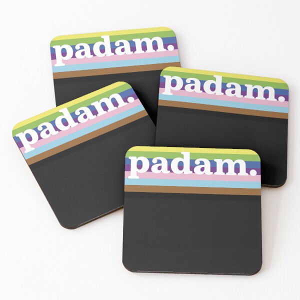 Item preview, Padam Pride Kylie Minogue - LGBTQ+ Pride Rainbow Progress Pride Flag with Text, Lesbian, Gay, Bi, Tr designed and sold by SherondNCason.