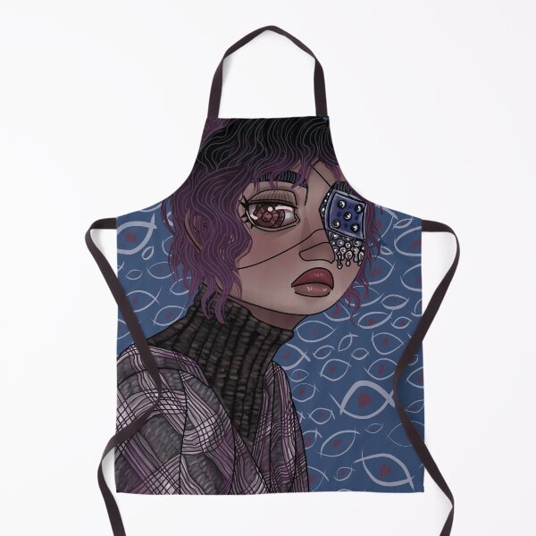 Item preview, Cute girl with eye patch designed and sold by GiezaDesign.