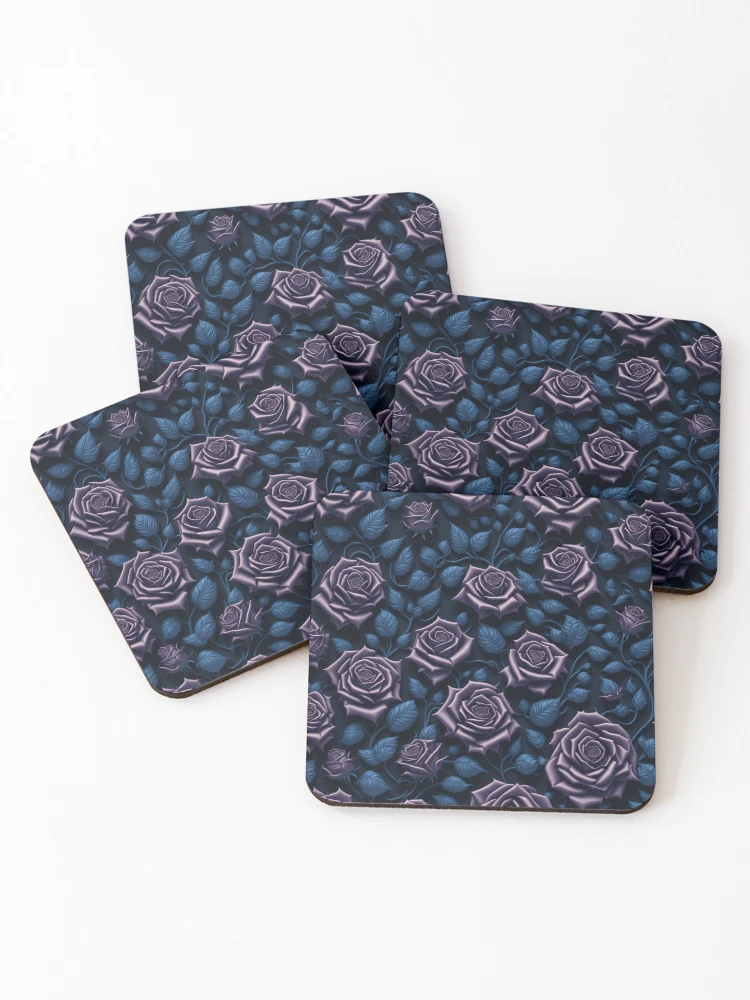 Thumbnail 1 of 5, Coasters (Set of 4), 3D ROSE designed and sold by STYLESHOWIN.