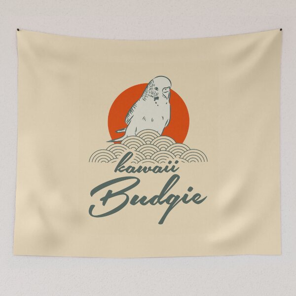 Item preview, Kawaii Budgie designed and sold by Alienphysique.