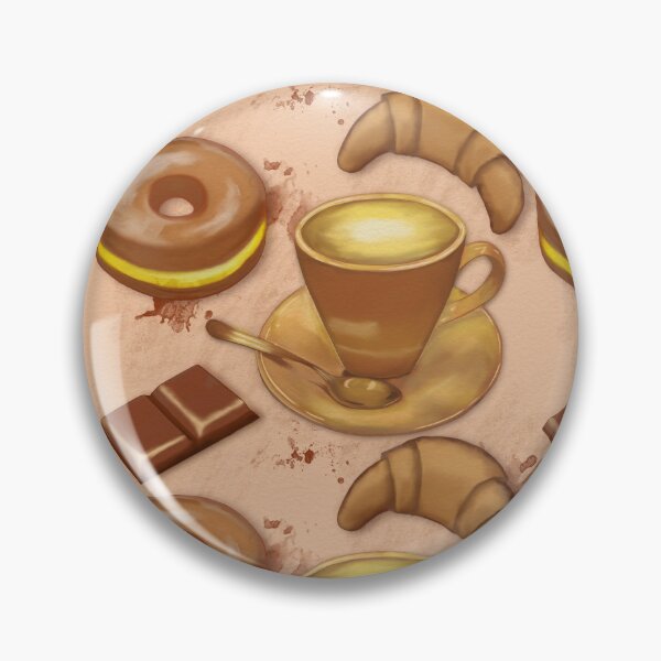 Item preview,  Chocolate, coffee, croissant designed and sold by TalkingWallsGe.