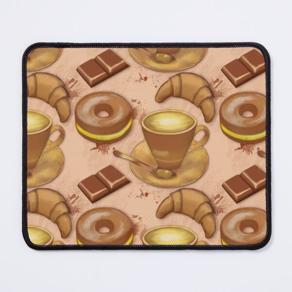 Item preview, Chocolate, coffee, croissant designed and sold by TalkingWallsGe.
