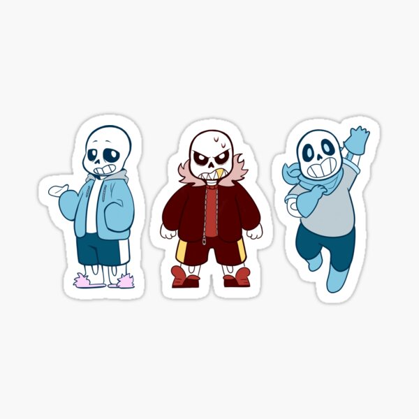 Underfell Papyrus Vinyl Sticker – Shannanigans Cafe