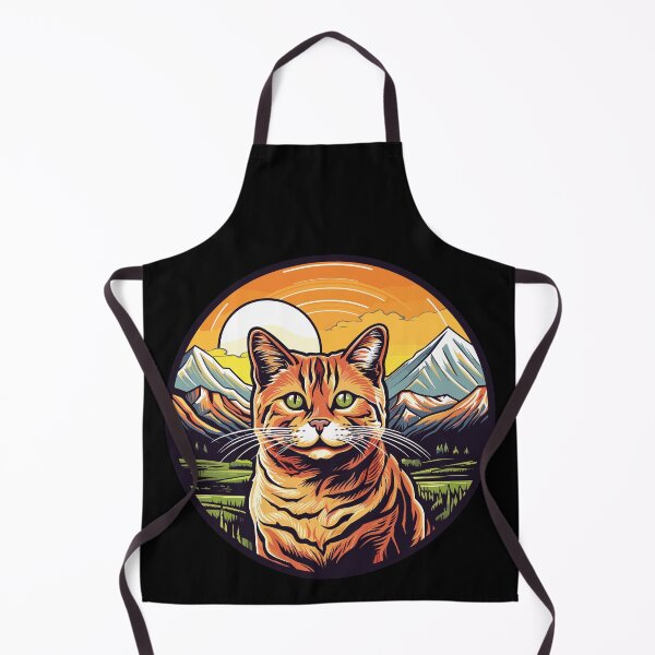 Item preview, The Therian Cat - art vintage,orange designed and sold by SGDesignonline.