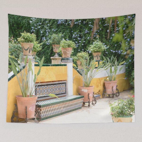 Item preview, Casa de Pilatos Garden #1 #seville #travel #art designed and sold by Anita's & Bella's Art.