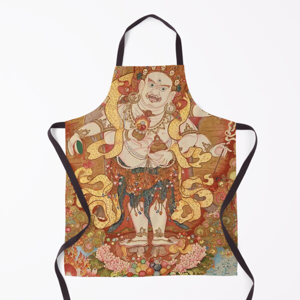 Item preview, Mandala 162 White Mahakala Tibetan Buddhism Prosperity Wealth designed and sold by GuyBlank.