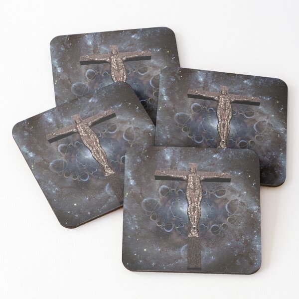 Item preview, Crucified cyborg in space designed and sold by rolffimages.