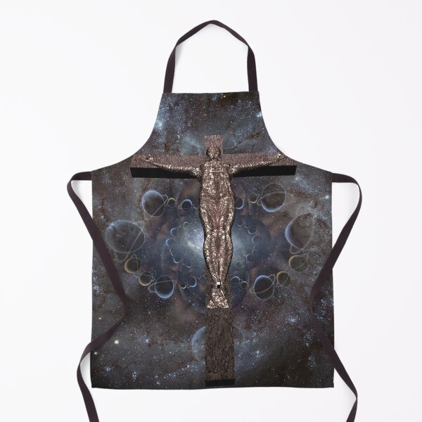 Item preview, Crucified cyborg in space designed and sold by rolffimages.