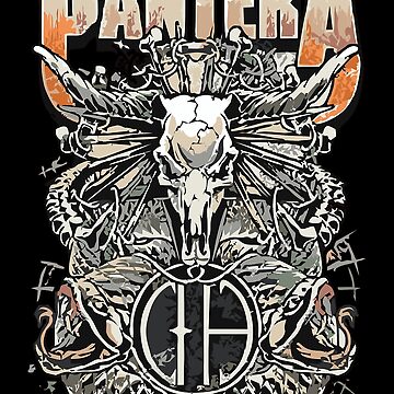 Pantera Cowboys From H*ll Sticker for Sale by datjunk11