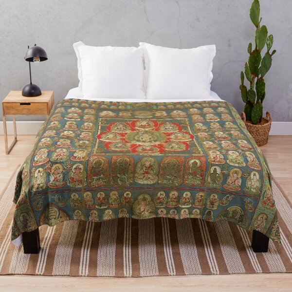 Item preview, Mandala 163 Tibetan Buddhist Garbhadhātu Maṇḍala Vairocana designed and sold by GuyBlank.