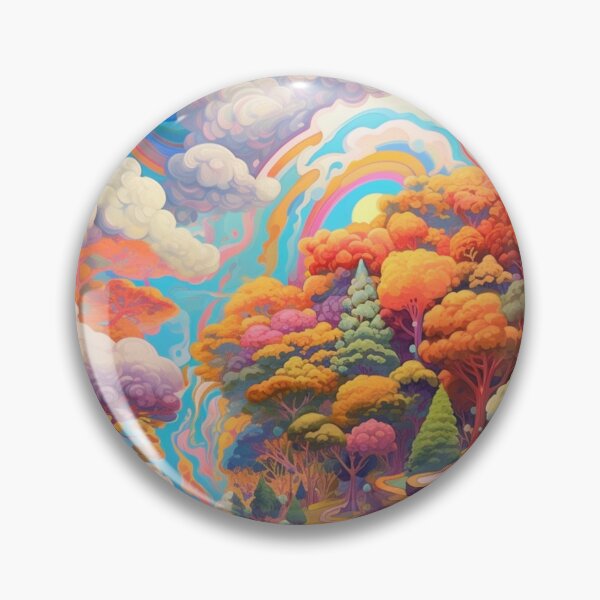 Item preview, Abstract psychedelic landscape  designed and sold by Jaro90.