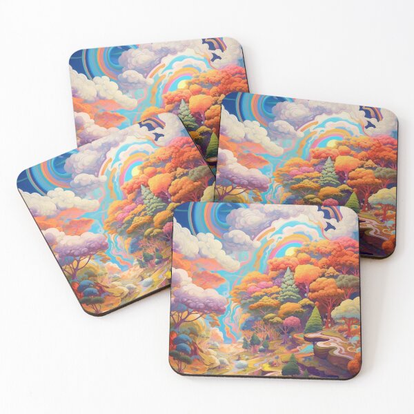 Item preview, Abstract psychedelic landscape  designed and sold by Jaro90.