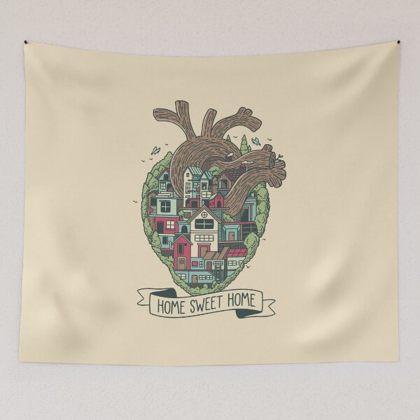Item preview, Home Sweet Home by Tobe Fonseca designed and sold by Tobe Fonseca®.