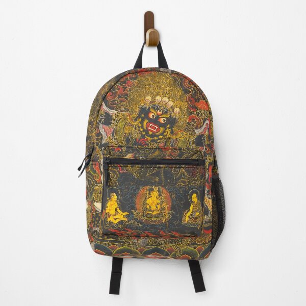 Item preview, Mandala 164 Tibetan Buddhist Thangka Mahakala 1700s designed and sold by GuyBlank.
