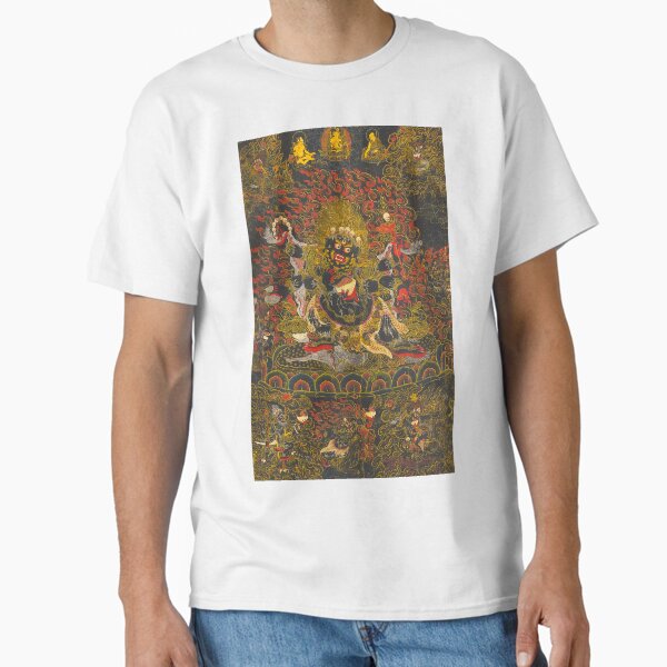 Item preview, Mandala 164 Tibetan Buddhist Thangka Mahakala 1700s designed and sold by GuyBlank.