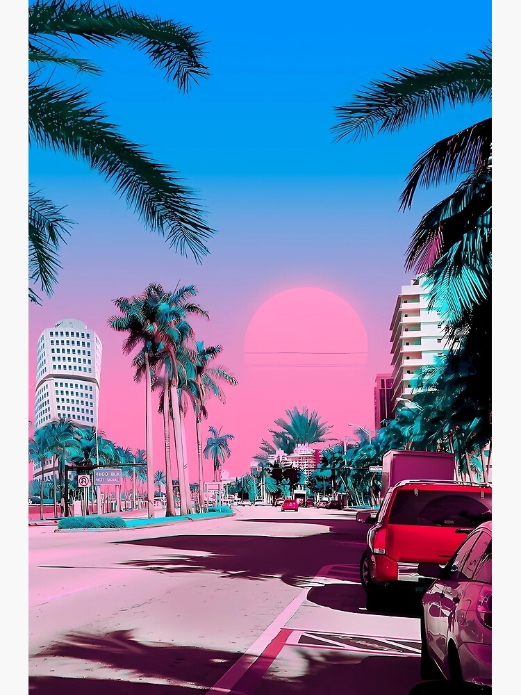 Miami Vibes Poster for Sale by BradDayton