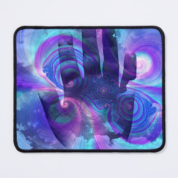 Item preview, Swirling lines and palm designed and sold by rolffimages.