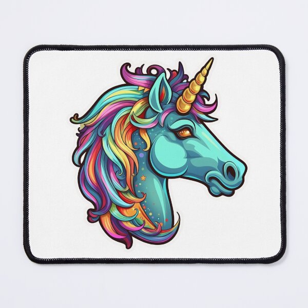 Item preview, Funny fairy unicorn colorful horse designed and sold by Hiszpanka.