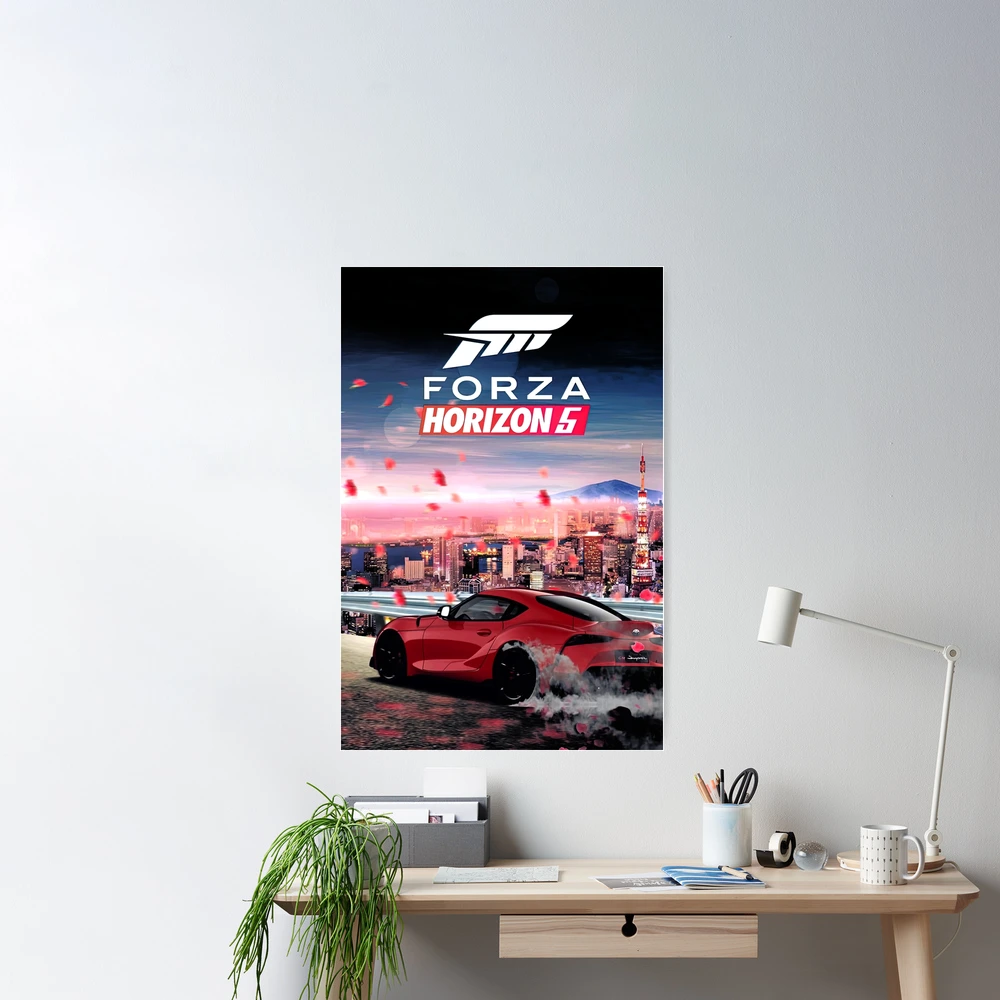 Forza Motorsport 5 Xbox One Car Racing Video Game Art 2013 Print Ad/Poster