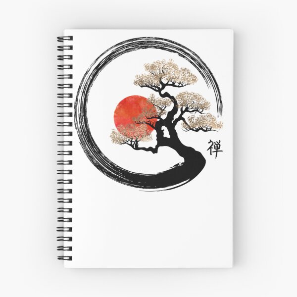 Item preview, Enso Circle and Bonsai Tree on Canvas designed and sold by BrianSeay3.