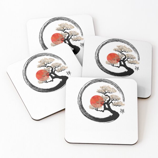 Item preview, Enso Circle and Bonsai Tree on Canvas designed and sold by BrianSeay3.